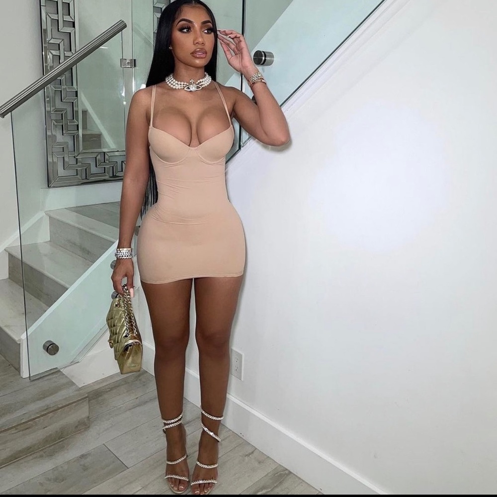 Nude dress brand new
